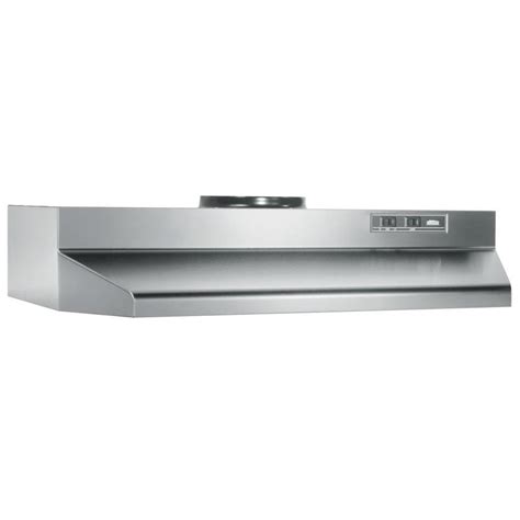 under cabinet range hood stainless steel common 30-in actual 29.87-in|range hoods 36x10x8 under cabinet.